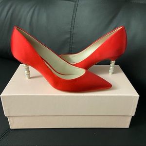 NIB Sophia Webster Coco Crystal Pearl Pumps 70mm